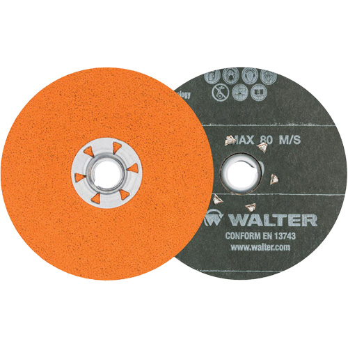 Coolcut XX Sanding Disc, 4-1/2" Dia., 60 Grit, Ceramic Rideout Tool & Machine Inc.