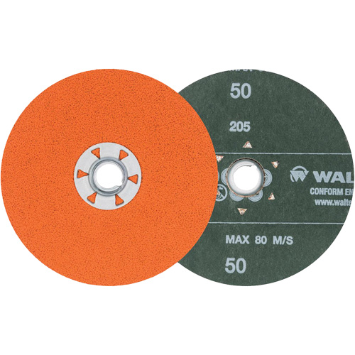 Disque de sablage Coolcut XX, 5" dia., Grain 50, C&eacute;ramique Rideout Tool & Machine Inc.