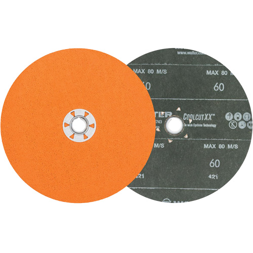 Disque de sablage Coolcut XX, 7" dia., Grain 60, C&eacute;ramique Rideout Tool & Machine Inc.