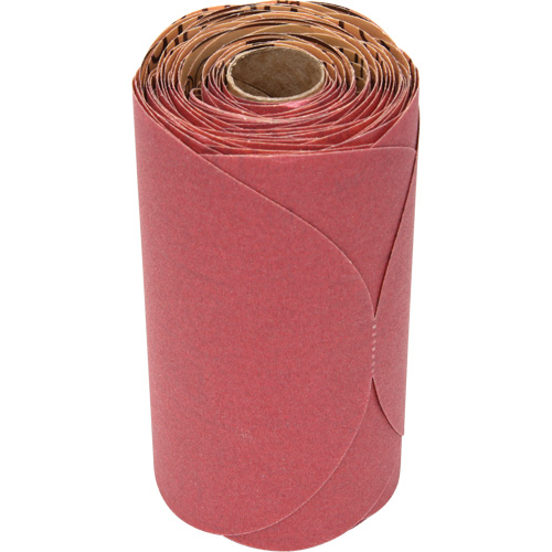 Stikit Red Abrasive Disc, 6" Dia., 240 Grit, Aluminum Oxide Rideout Tool & Machine Inc.