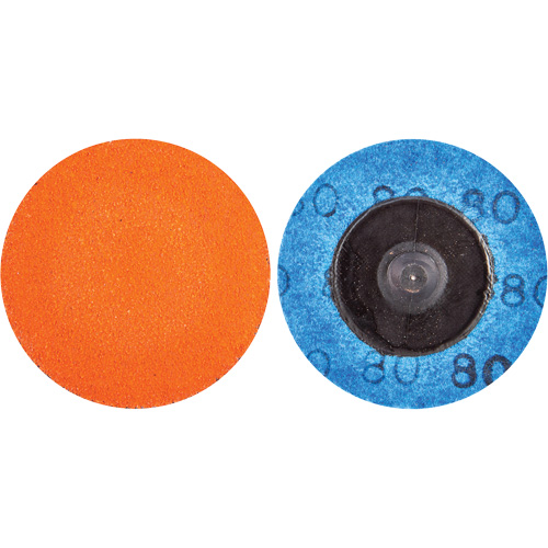 Fiber Disc, Ceramic Grain, 80, 2" Dia Rideout Tool & Machine Inc.