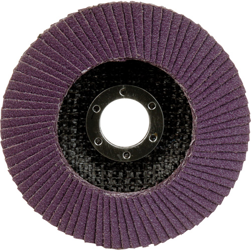 Disque &agrave; lamelles &agrave; changement rapide 769F, 4-1/2" x 7/8", Type 27, Grain 80+, C&eacute;ramique Rideout Tool & Machine Inc.