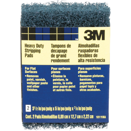 Heavy-Duty Stripping Pads, Aluminum Oxide, 3-1/2" x 5", Coarse Grit Rideout Tool & Machine Inc.