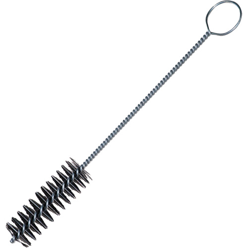 Brosse en acier torsad&eacute;e pour tuyaux, 1/8" dia. x 1" l, 6" longueur hors tout Rideout Tool & Machine Inc.