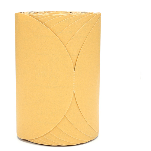 Rouleau de disques dor&eacute;s 216U Stikit, Oxyde d'aluminium, 6" la x 87' lo, Grain P180 Rideout Tool & Machine Inc.