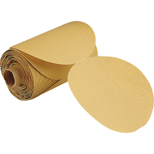 236U Stikit Paper Disc Roll, 6" Dia., P100 Grit, Aluminum Oxide Rideout Tool & Machine Inc.