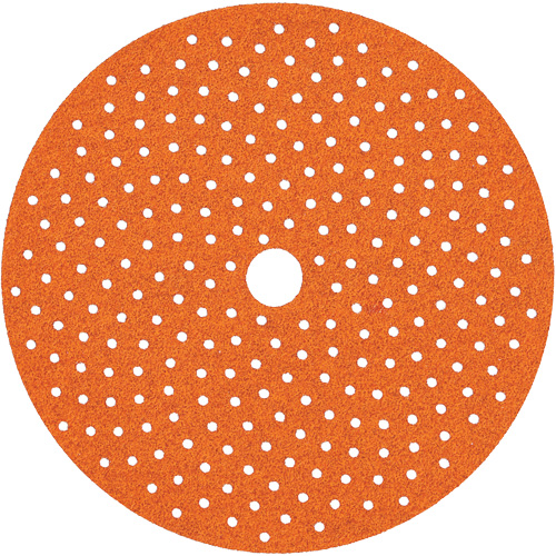 Blaze&reg; Multi-Air Cyclonic Hook & Loop Disc, 6" Dia., 40 Grit, Ceramic Alumina, D-Weight Rideout Tool & Machine Inc.