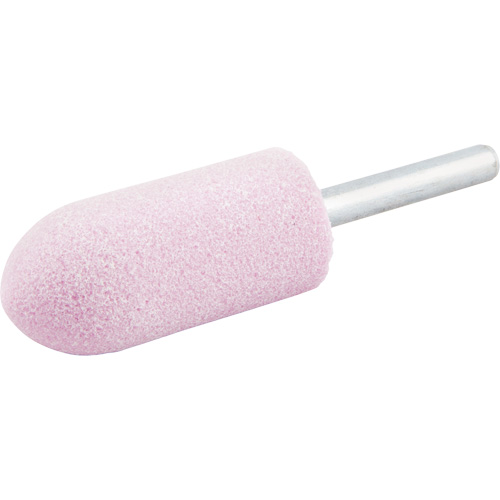 Meule mont&eacute;e vitrifi&eacute;e, A11, Oxyde d'aluminium, 7/8" dia., 2" lo, 80 Grain Rideout Tool & Machine Inc.