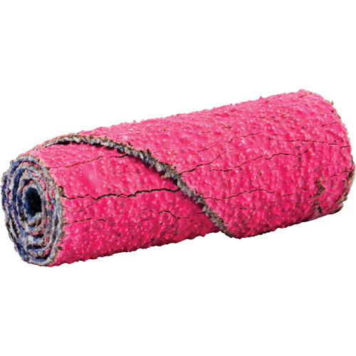 R982 Cartridge Roll, 60 Grit, 1/2" Dia., Ceramic Alumina, 1-1/2" L, 1/8" Arbor Rideout Tool & Machine Inc.