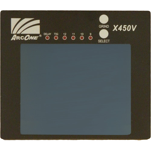 ArcOne&reg; Xtreme Auto-Darkening Lense, 4-1/2" W x 5-1/2" H Viewing Area, For Use With Xtreme&reg; Rideout Tool & Machine Inc.