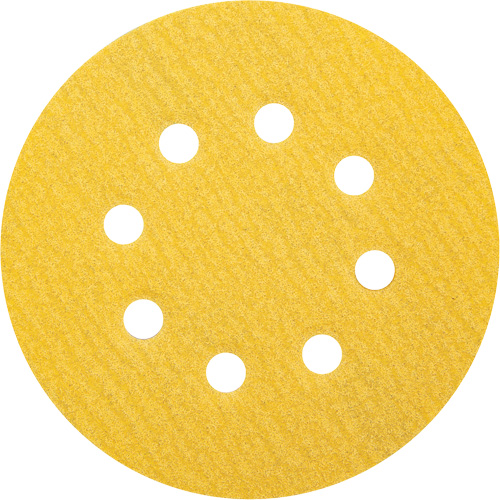 Gold Reserve A296 Paper H&L Vacuum Disc, 5" Dia., 120 Grit, Aluminum Oxide, C-Weight Rideout Tool & Machine Inc.