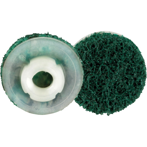 Disque de conditionnement pr&eacute;cis de surface Roloc Scotch-Brite PN-DS, 3/4" dia., Grain Fin, C&eacute;ramique Rideout Tool & Machine Inc.