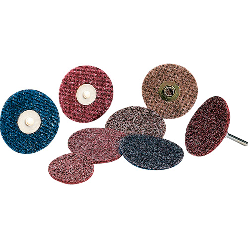 Standard Abrasives Quick Change TS Surface Conditioning RC Disc 840135, 1" Dia., Medium Grit, Aluminum Oxide Rideout Tool & Machine Inc.
