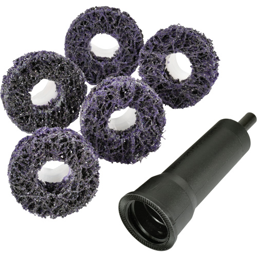 Scotch-Brite Roloc Pro Brake Hub Cleaning Disc Kit, Extra Coarse Grit, Silicon Carbide Rideout Tool & Machine Inc.