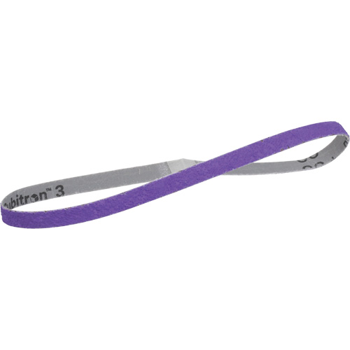 Cubitron 3 Cloth Belt 1184F, 1/2" W x 24" L, Ceramic, 60+ Grit Rideout Tool & Machine Inc.