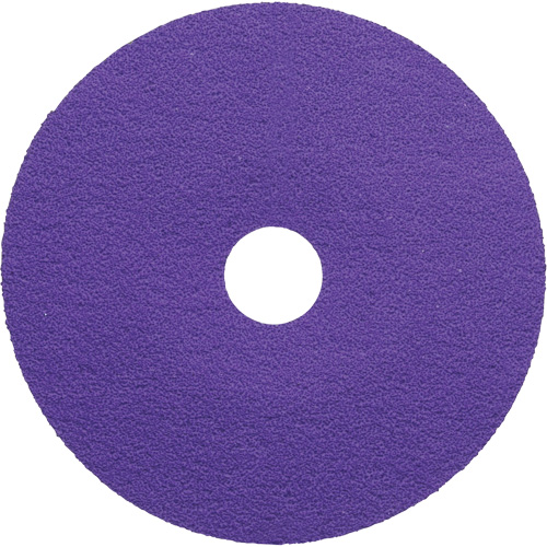 Cubitron 3 Fibre Disc, Ceramic, 80+, 4-1/2" Dia x 7/8" Arbor Rideout Tool & Machine Inc.