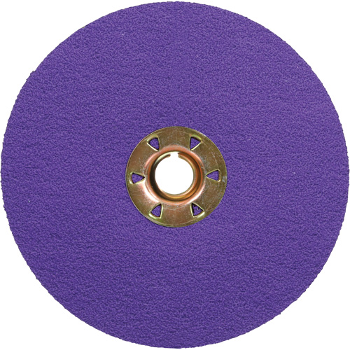 Cubitron 3 Quick-Change Fibre Disc, Ceramic, 80+, 4-1/2" Dia Rideout Tool & Machine Inc.