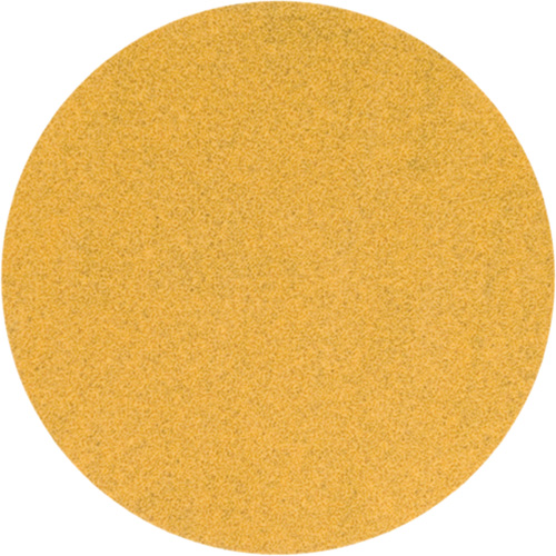 Yellow Hook & Loop Sanding Disc, 5" Dia., P220 Grit, Aluminum Oxide Rideout Tool & Machine Inc.