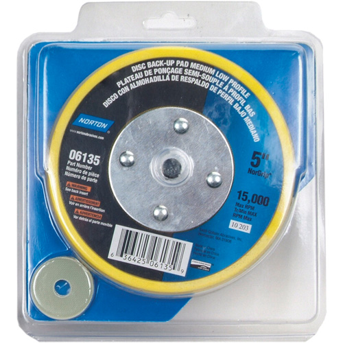 Back Up Pads For PSA & Hook And Loop Paper Discs Rideout Tool & Machine Inc.