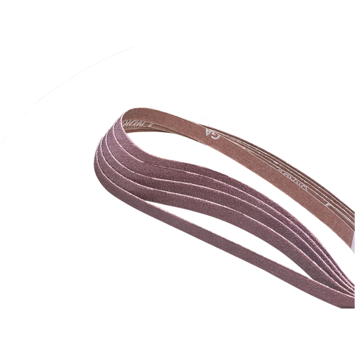 Courroies abrasives Metalite R228, 1/2" la x 18" lo, Oxyde d'aluminium, Grain 40 Rideout Tool & Machine Inc.