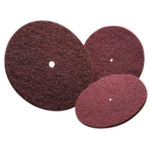 Bear-Tex&reg; High Strength Non-Woven Disc, 6" Dia., Very Fine Grit, Aluminum Oxide Rideout Tool & Machine Inc.