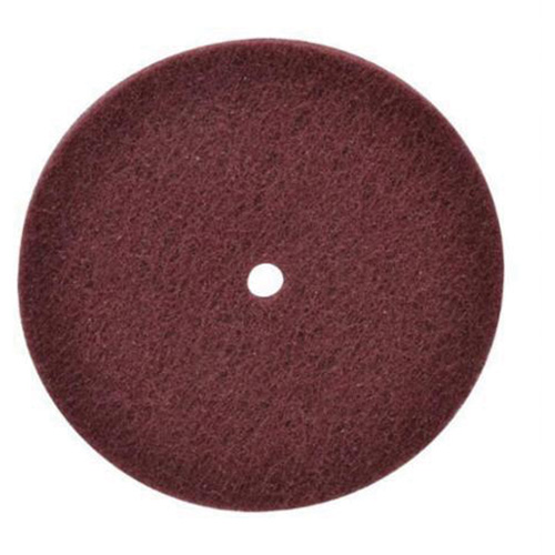 Disque non tiss&eacute; tr&egrave;s r&eacute;sistant Bear-Tex, 6" dia., Grain Tr&egrave;s fin, Oxyde d'aluminium Rideout Tool & Machine Inc.