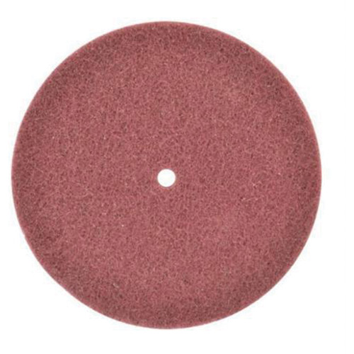 Disque non tiss&eacute; tr&egrave;s r&eacute;sistant Bear-Tex, 8" dia., Grain Tr&egrave;s fin, Oxyde d'aluminium Rideout Tool & Machine Inc.