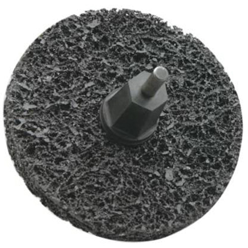 Bear-Tex&reg; Rapid Strip Non-Woven Quick-Change Disc, 3" Dia., Extra Coarse Grit, Silicon Carbide Rideout Tool & Machine Inc.
