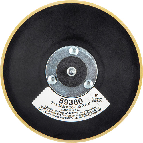 Back-Up Pad Rideout Tool & Machine Inc.