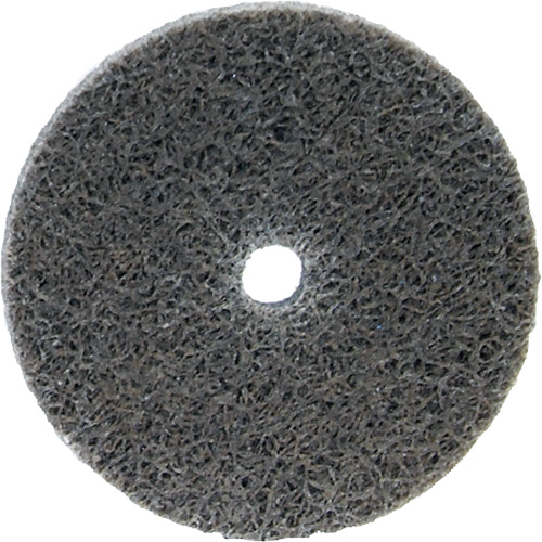 Bear-Tex&reg; Non-Woven Unified Wheel, 2" x 1/4", 1/4" Arbor, Medium Grit, Aluminum Oxide Rideout Tool & Machine Inc.