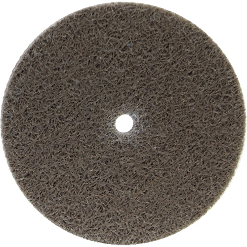 Bear-Tex&reg; Non-Woven Unified Wheel, 3" x 1/4", 1/4" Arbor, Medium Grit, Aluminum Oxide Rideout Tool & Machine Inc.