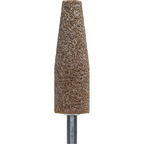Pointe mont&eacute;e vitrifi&eacute;e Gemini, A38, Oxyde d'aluminium, 1-1/2" dia., 1-1/2" lo, 60 Grain Rideout Tool & Machine Inc.