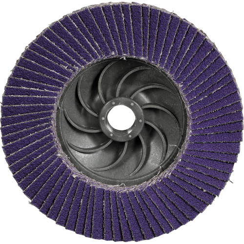Cubitron 3 Flap Disc 1169F, 5" x 5/8"-11, Type T27, 60+ Grit, Ceramic Rideout Tool & Machine Inc.