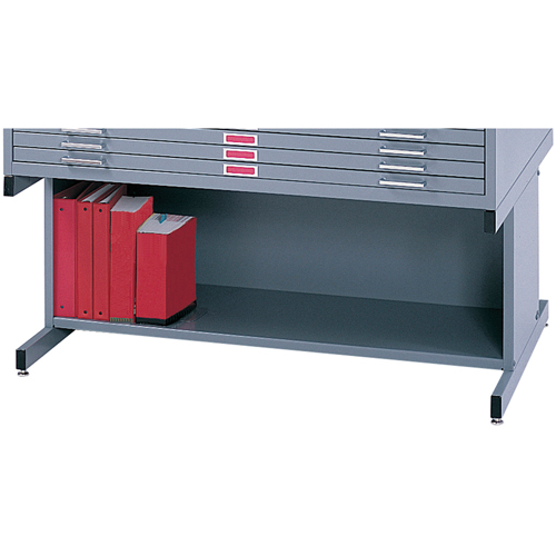 Base sur&eacute;lev&eacute;e pour les classeurs en acier Rideout Tool & Machine Inc.