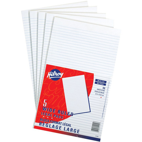 White Paper Pads Rideout Tool & Machine Inc.