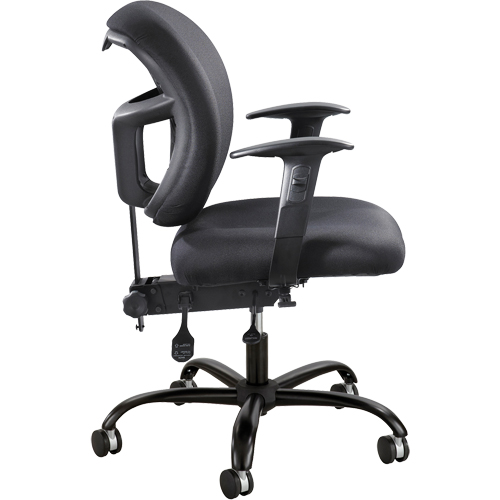 Chaises de travail pour usage intensif 24/7 Alday, Nylon, Noir, Capacit&eacute; 500 lb Rideout Tool & Machine Inc.