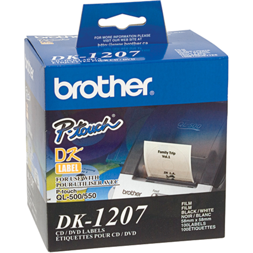 &eacute;tiquettes pour DC/DVD rondes coup&eacute;es &agrave; l'emporte pi&egrave;ce de s&eacute;rie DK Rideout Tool & Machine Inc.