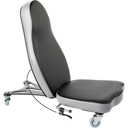 Flex 2 Ergonomic Chair, Vinyl, Black Rideout Tool & Machine Inc.