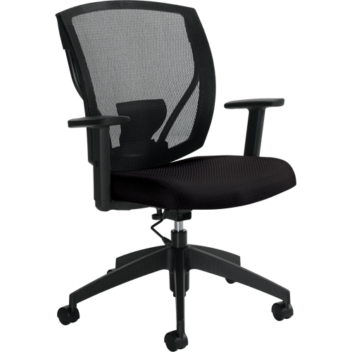 Chaises de travail, Vinyle, Noir, Capacit&eacute; 300 lb Rideout Tool & Machine Inc.