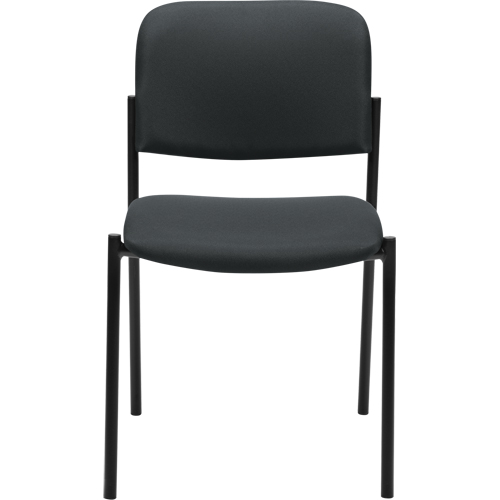 Chaises sans accoudoirs empilables, Tissu, Hauteur 32", Capacit&eacute; 300 lb, Charbon Rideout Tool & Machine Inc.