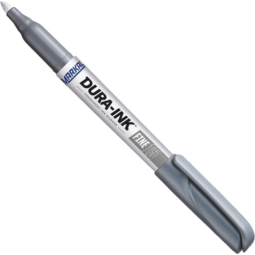 Dura-Ink&reg; #15 Permanent Marker, Silver, Fine Tip Rideout Tool & Machine Inc.