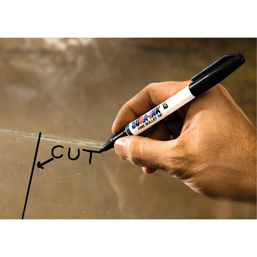 Dura-Ink&reg; #15 Permanent Marker, Fine, Silver Rideout Tool & Machine Inc.