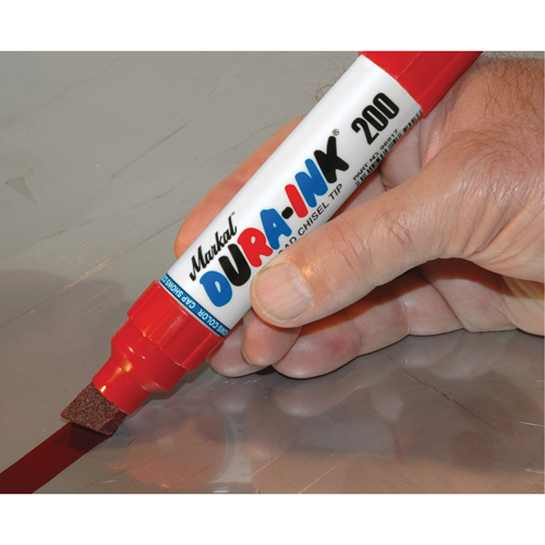 Dura-Ink&reg; 200 Marker, Chisel, Blue Rideout Tool & Machine Inc.