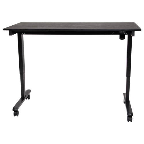 Bureau ajustable pour travail debout, , 45-1/4" h x 29-1/2" p, Noir Rideout Tool & Machine Inc.