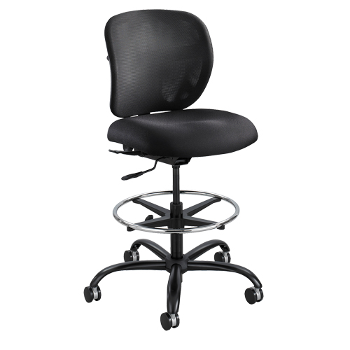 Tabouret robuste Vue, Nylon, Noir, Capacit&eacute; 350 lb Rideout Tool & Machine Inc.