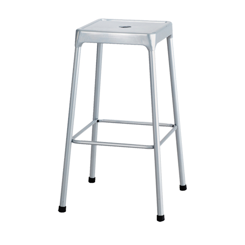 Tabouret en acier pour bistro Safco, Stationnaire, Fixe, 29", Acier Si&egrave;ge, Gris Rideout Tool & Machine Inc.