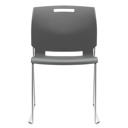 Chair, Plastic, 32-1/2" High, 300 lbs. Capacity, Grey Rideout Tool & Machine Inc.