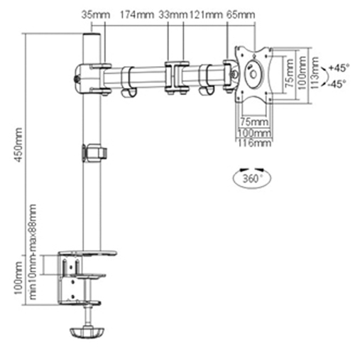 ActivErgo  Monitor Arm Rideout Tool & Machine Inc.