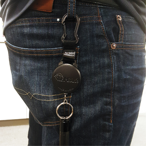 Porte-cl&eacute;s Securit, Polycarbonate, C&acirc;ble 48", Fixation Mousqueton Rideout Tool & Machine Inc.