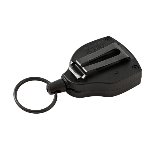 Super48 Heavy-Duty Retractable Key Holder, Polycarbonate, 48" Cable, Belt Clip Attachment Rideout Tool & Machine Inc.